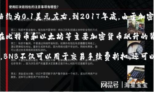 在2017年底，BNB（币安币）的价格非常低，实际上在那时候，BNB刚刚推出不久。2017年7月份，币安交易所上线了BNB，其初始价格约为0.1美元左右。到2017年底，由于加密货币市场的整体暴涨，BNB的价格也显著提升。

具体来说，在2017年12月底，BNB的价格在10到15美元之间波动。这个价格的飞速上涨在当时引起了许多投资者的关注，尤其是在比特币和以太坊等主要加密货币飙升的背景下，BNB的表现也令人惊艳。

在那段时间，BNB的增长与币安交易所的快速发展密切相关。币安通过各种项目和市场扩展以及大量用户加入，推动了BNB的需求。BNB不仅可以用于交易手续费折扣，还可以参与币安的各种生态项目，如Token Sale等。这种多样化的用途使得BNB在市场上的接受度不断提高，从而推动其价格不断上涨。

如果您对BNB或其他加密货币的详细发展历程感兴趣，可以继续深入了解。