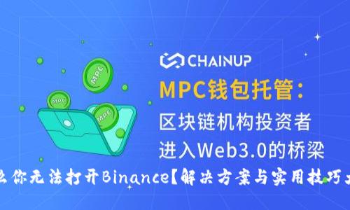为什么你无法打开Binance？解决方案与实用技巧大揭秘