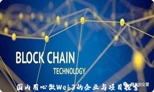 
国内用心做Web3的企业与项目探索